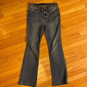 Judy Blue, slim boot, cut jeans